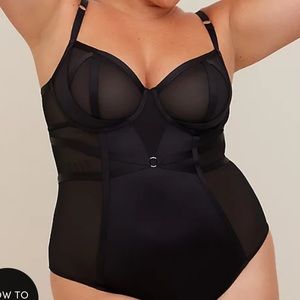 TORRID strappy Bodysuit size 1